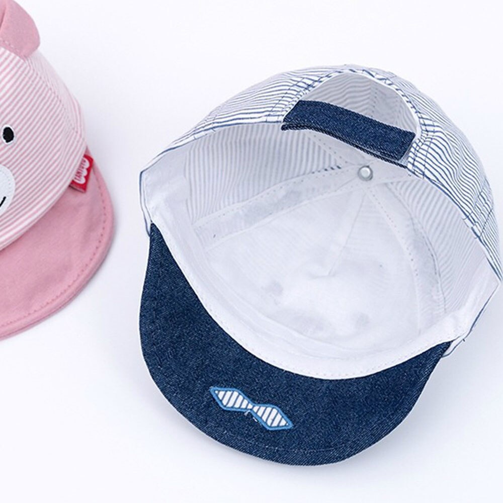 Newborn Toddler Kids Baby Girl Boy Visor Baseball Cat Little Ear Cap Warm Hat